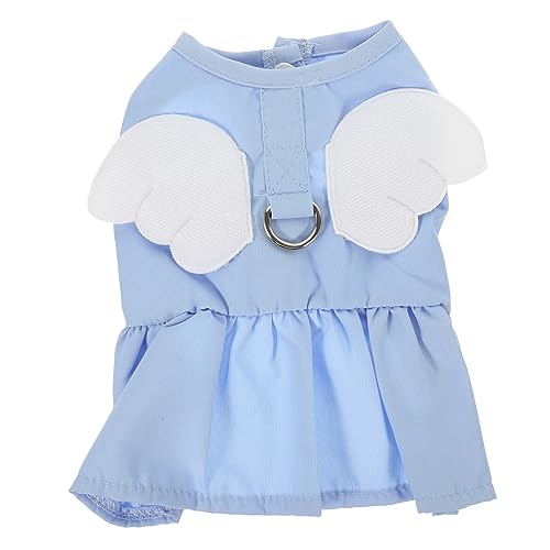 Toddmomy Katzenkleid mit Geschirrhaken Atmungsaktiver Haustierrock Entzückendes Design für Katzen Haustierkleidung von Toddmomy