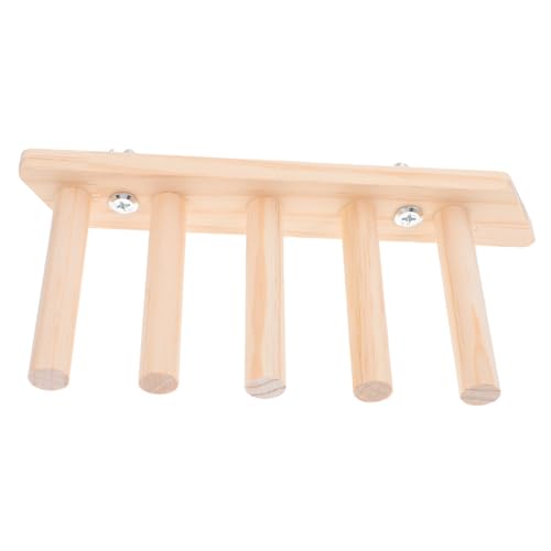 Toddmomy Katzenkletterstange, 5-stufige Holzleiter, Wandmontage, Katzenkletterregal, Ruheplattform, Haustier-innenmöbel Für Wohnzimmer Und Schlafzimmer Toddmomy Katzenkletterstange, 5-stufige Holzleiter, Wandmontage, Katzenkletterregal, Ruheplattform, Haustier-innenmöbel Für Wohnzimmer Und Schlafzimmer von Toddmomy