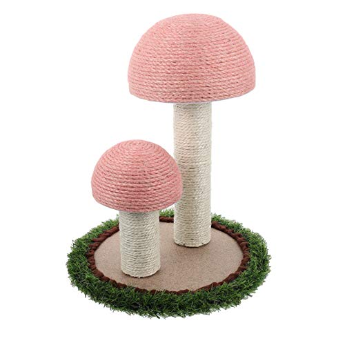 Toddmomy Katzenkratzbaum im Pilzdesign Hochwertiger Katzenkletterrahmen aus Robustem Material für Spiel und Krallenpflege für Katzen Geeignet Langlebig und Sicher Toddmomy Katzenkratzbaum im Pilzdesign Hochwertiger Katzenkletterrahmen aus Robustem Material für Spiel und Krallenpflege für Katzen Geeignet Langlebig und Sicher von Toddmomy