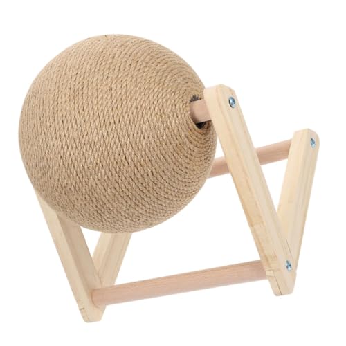 Toddmomy Katzenkratzspielzeug Mit Kratzball Förmiger Katzenkratzbaum Aus Hochwertigem Für Zimmerkatzen Stehbares Kratzmöbel Für Sicheres Und Langanhaltendes Kratzen Toddmomy Katzenkratzspielzeug Mit Kratzball Förmiger Katzenkratzbaum Aus Hochwertigem Für Zimmerkatzen Stehbares Kratzmöbel Für Sicheres Und Langanhaltendes Kratzen von Toddmomy