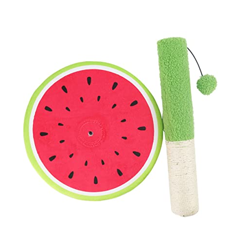 Toddmomy Katzenkratzstange Aus Interaktives Katzenspielzeug Wassermelonen Design Standsäule Für Kratzen Und Langlebige Kratzsäule Für Katzen Toddmomy Katzenkratzstange Aus Interaktives Katzenspielzeug Wassermelonen Design Standsäule Für Kratzen Und Langlebige Kratzsäule Für Katzen von Toddmomy