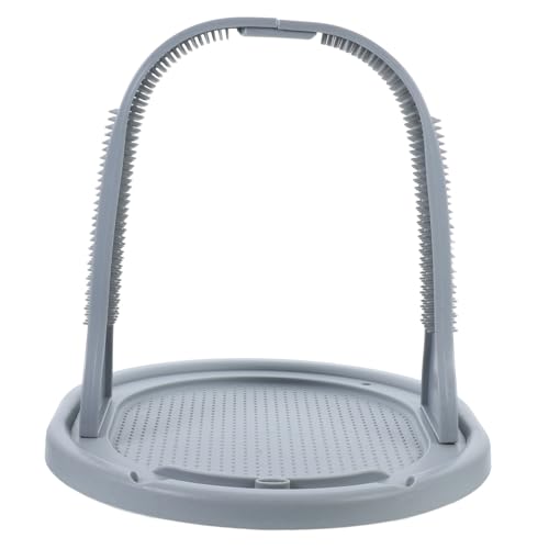 Toddmomy Massagebrett Für Katzen Massagegerät Zur Selbstpflege Kratzbrett Aus Sicheren Materialien Anti-rutsch-Design Für Sicheren Stand Platzsparendes Design Für Jeden Raum von Toddmomy