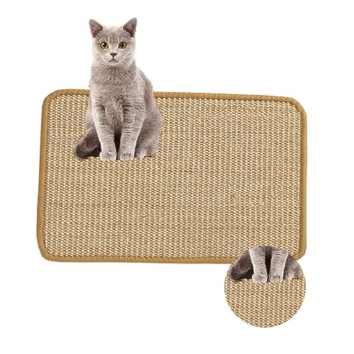 Toddmomy Katzenschlafmatte 30x40cm Aus Strapazierfähigem Sisal Kratzmatte Für Katzen Langlebige Katzenmatte Perfekte Unterlage Für Katzenbedarf Ideal Zum Entspannen Und Kratzen Toddmomy Katzenschlafmatte 30x40cm Aus Strapazierfähigem Sisal Kratzmatte Für Katzen Langlebige Katzenmatte Perfekte Unterlage Für Katzenbedarf Ideal Zum Entspannen Und Kratzen von Toddmomy
