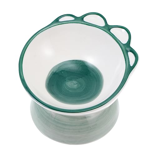 Toddmomy Keramiknapf Erhöhter Futternapf Hundefutter Und Wassernapf Ergonomisches Design Toddmomy Keramiknapf Erhöhter Futternapf Hundefutter Und Wassernapf Ergonomisches Design von Toddmomy