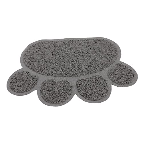 Toddmomy Katzenstreu Matte Haustier -Fütterungsmatte klein Pads drinnen Fänger große Katzenstreumatte Katzenlitermatte Haustiermatten für den Haushalt Futtermatten PVC Grey Toddmomy Katzenstreu Matte Haustier -Fütterungsmatte klein Pads drinnen Fänger große Katzenstreumatte Katzenlitermatte Haustiermatten für den Haushalt Futtermatten PVC Grey von Toddmomy