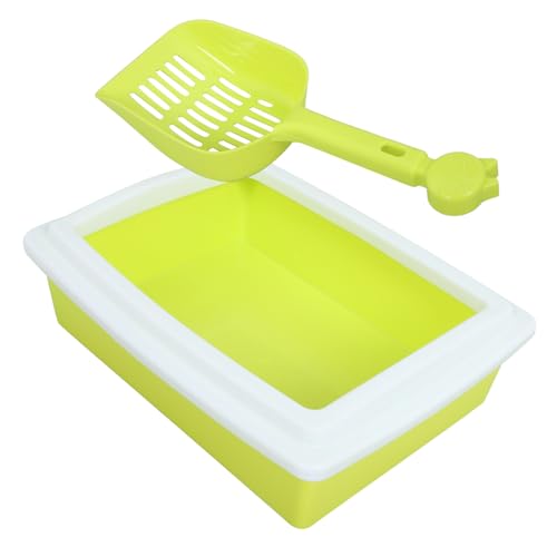 Toddmomy Katzentoilette Katzenklo Türstütze für Katzen Pflegeset Katze behandelt Katzenstreu Scoop Katzenkot Mülleimer Abfallfänger Katzennapf erhöht Wurfset Kotschaufel Abs Light Green Toddmomy Katzentoilette Katzenklo Türstütze für Katzen Pflegeset Katze behandelt Katzenstreu Scoop Katzenkot Mülleimer Abfallfänger Katzennapf erhöht Wurfset Kotschaufel Abs Light Green von Toddmomy