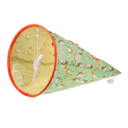 Toddmomy Indoor-Tunnel Tragbares Katzentunnel-Spielzeug Bequemes Material Versteck Toddmomy Indoor-Tunnel Tragbares Katzentunnel-Spielzeug Bequemes Material Versteck von Toddmomy