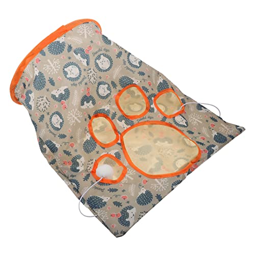 Toddmomy Katzentunnelspielzeug Mit Tunneln Katzen Donut Tunnel Katzenkratztunnel Katzenspielzeug Faltbarer Katzenkätzchen Spieltunnel Outdoor Katzentunnel Faltbares Spielspielzeug Home von Toddmomy