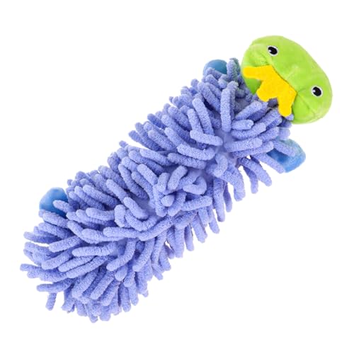 Toddmomy Kauspielzeug für Hunde Plüsch Frosch mit Quietscher für Welpen und Aggressive Langlebig und Interaktiv für Stundenlangen Spielspaß und Training Toddmomy Kauspielzeug für Hunde Plüsch Frosch mit Quietscher für Welpen und Aggressive Langlebig und Interaktiv für Stundenlangen Spielspaß und Training von Toddmomy