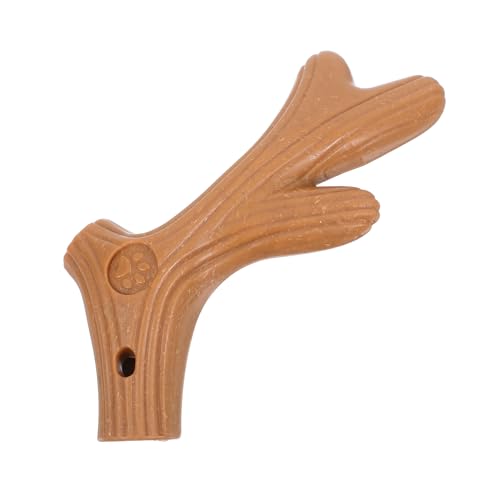 Toddmomy Hundekauspielzeug Aus Holzfaser Interaktives Molarspielzeug Für Welpen Hochwertiges Langlebiges Kauknochen-Spielzeug Für Kleine Und Mittlere Hunde Bissfest Abnutzungsresistent von Toddmomy