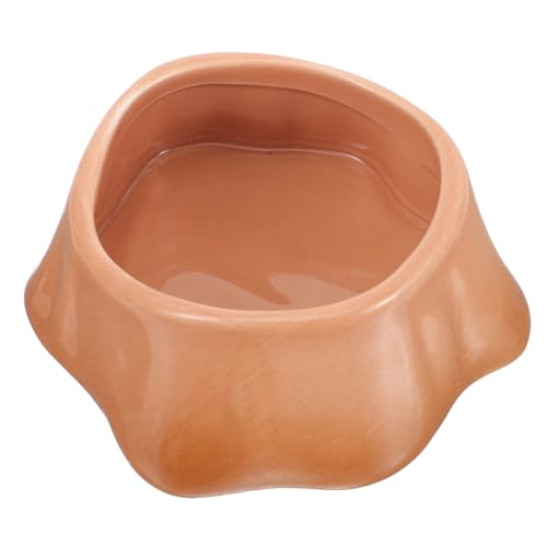 Toddmomy Keramischer Futternapf Für Hamster Und Chinchillas Stabiler Umstoß Für Kleintiere Für Käfig Und Auslaufgehege Pet Accessories Wasserschale Für Haustiere von Toddmomy