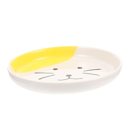 Toddmomy Keramischer Katzennapf mit Ergonomischem Design Rutschfester Unterlage Große Kapazität für Katzenfutter für Kätzchen und Kleine Haustiere zu Reinigen Toddmomy Keramischer Katzennapf mit Ergonomischem Design Rutschfester Unterlage Große Kapazität für Katzenfutter für Kätzchen und Kleine Haustiere zu Reinigen von Toddmomy