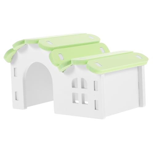 Toddmomy Kleine Hamsterhütte aus Komfortables Versteck für Hamster und Kleine Vielseitig Nutzbar Schlafhaus oder Langlebig und Sicher für Tägliche Nutzung Toddmomy Kleine Hamsterhütte aus Komfortables Versteck für Hamster und Kleine Vielseitig Nutzbar Schlafhaus oder Langlebig und Sicher für Tägliche Nutzung von Toddmomy