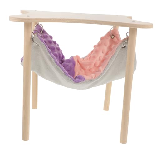 Toddmomy Kleine Haustier Hängematte für Hamster Chinchillas und Zuckergleiter Langlebiges Schlafnest Hängendes Bett für Kleintiere für Käfige Komfortable Ruhezone von Toddmomy