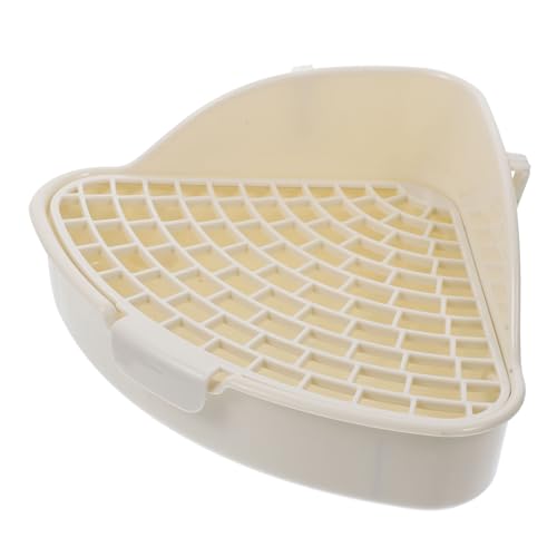 Toddmomy Kleine Tier-Toilette Dreieckige Kaninchen-Toilette Einfach Zu Verwenden Für Meerschweinchen Hamster Und Chinchillas Robustes Design Leicht Zu Installieren Und Auslaufsicher Toddmomy Kleine Tier-Toilette Dreieckige Kaninchen-Toilette Einfach Zu Verwenden Für Meerschweinchen Hamster Und Chinchillas Robustes Design Leicht Zu Installieren Und Auslaufsicher von Toddmomy