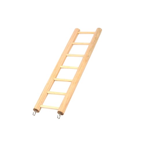 Toddmomy Parrot Bird Mini Holzleiter Für Nagetiere Kletterspielzeug Für Hamster Squirrel Vögel Stufige Spiel Und Ruhefläche Für Kleine Haustiere von Toddmomy