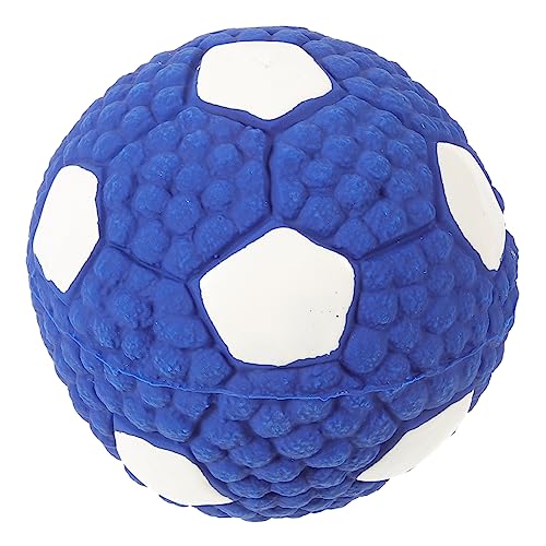 Toddmomy Kleine Unzerstörbarer Quietschball aus Interaktives Kauspielzeug für Welpen Fußball für Zahnpflege und Spielspaß Toddmomy Kleine Unzerstörbarer Quietschball aus Interaktives Kauspielzeug für Welpen Fußball für Zahnpflege und Spielspaß von Toddmomy