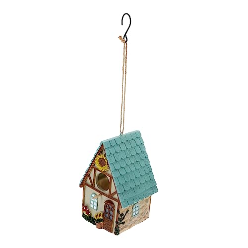 Toddmomy Kleiner Hausdekorationsanhänger Vogelbrutnest Hängendes Vogelschlafnest Garten Vogelhaus Fenster-vogelhäuschen Für Draußen Kolibri-nesthaus Papageiennest Häuser Vogelhaus-Kits Harz Toddmomy Kleiner Hausdekorationsanhänger Vogelbrutnest Hängendes Vogelschlafnest Garten Vogelhaus Fenster-vogelhäuschen Für Draußen Kolibri-nesthaus Papageiennest Häuser Vogelhaus-Kits Harz von Toddmomy