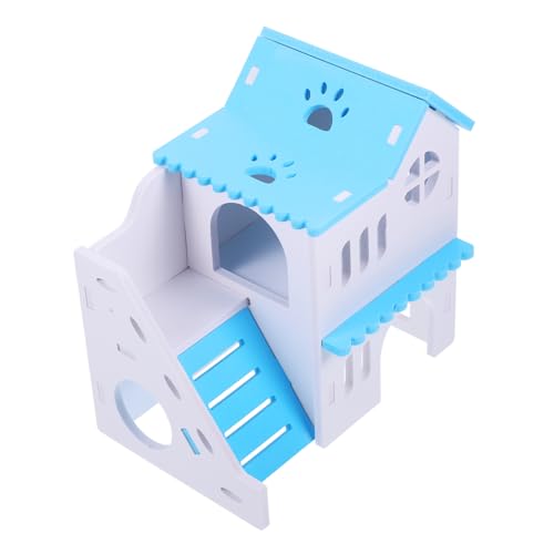 Toddmomy Kleines Für Nager Rattenhaus Und Hamsterverstecke Farbenfrohes Holzhaus Für Hamster Chinchillas Und Meerschweinchen Als Rückzugsort Und Spielplatz von Toddmomy