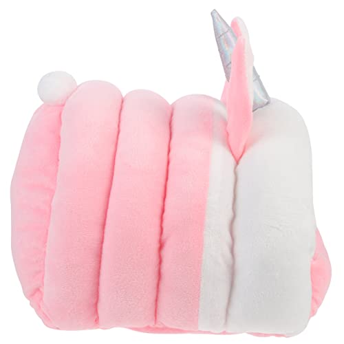 Toddmomy Kleines Haustierbett Für Hamster Und Meerschweinchen Warmes Und Bequemes Nest Aus Weichem Material Für Sofas Betten Und Autositze Pinkes Einhorn Design von Toddmomy