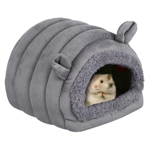 Toddmomy Kleines Haustierbett für Hamster Meerschweinchen und Chinchillas Waschbares Nest für Komfortable und Spiel Zubehör für Kleine Tiere von Toddmomy