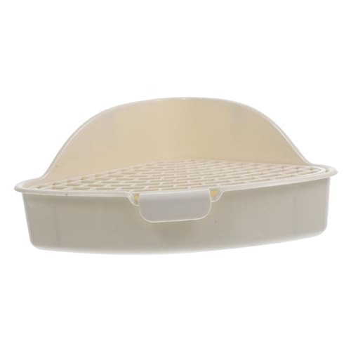 Toddmomy Kleines Tier Toiletten Trainer für Ecktoilette aus Hochwertigem zu Reinigen mit Filterbasis zur Geruchsreduzierung Toddmomy Kleines Tier Toiletten Trainer für Ecktoilette aus Hochwertigem zu Reinigen mit Filterbasis zur Geruchsreduzierung von Toddmomy