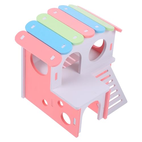 Toddmomy Kleintier Holzhaus mit Leiter Langlebiges Hamster Versteck Stöckige Nagervilla für Hamster Meerschweinchen Kaninchen Robustes Spielhaus Klettern und Schlafen Sicher und Toddmomy Kleintier Holzhaus mit Leiter Langlebiges Hamster Versteck Stöckige Nagervilla für Hamster Meerschweinchen Kaninchen Robustes Spielhaus Klettern und Schlafen Sicher und von Toddmomy