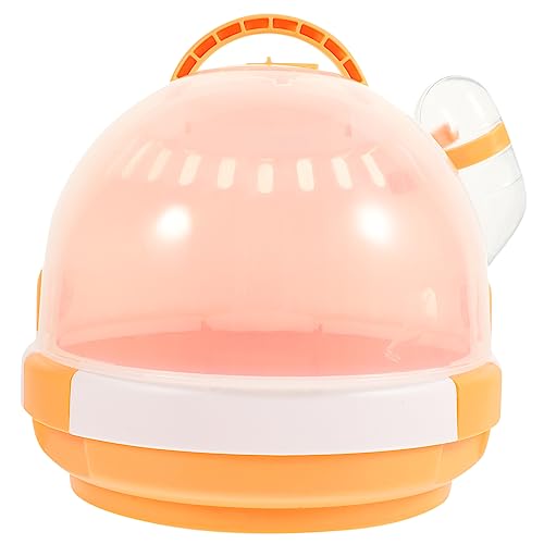 Toddmomy Kleintier Tragekäfig mit Transparentem Design Leichter Hamster Reisekäfig mit Tragegriff Kompakt und Tragbar für Hamster Mäuse Frettchen und Kleine Haustiere Unterwegs Toddmomy Kleintier Tragekäfig mit Transparentem Design Leichter Hamster Reisekäfig mit Tragegriff Kompakt und Tragbar für Hamster Mäuse Frettchen und Kleine Haustiere Unterwegs von Toddmomy