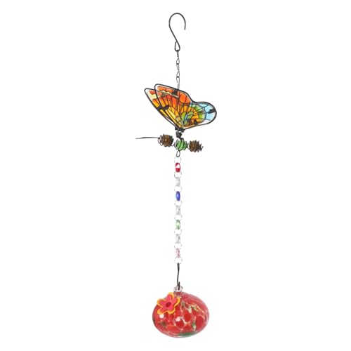 Toddmomy Kolibri Futterspender Hamsterkäfig Papageienspielzeug Vögel Windspiele Taubenfutterspender Kolibri Wasserfutterspender Zarte Vogelfutterspender Für Draußen Hängender von Toddmomy