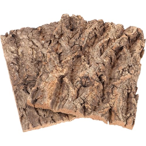 Toddmomy Korkrinde, Reptilien, Baum, Rinde, Schlangen, Sonnenplattform, Schildkröte, Kletterplattform für Reptilien, Tiere, Aquarium, 6 Stück Toddmomy Korkrinde, Reptilien, Baum, Rinde, Schlangen, Sonnenplattform, Schildkröte, Kletterplattform für Reptilien, Tiere, Aquarium, 6 Stück von Toddmomy