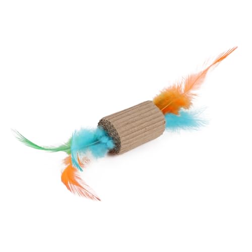 Toddmomy Spielzeug – Katzenspielzeug Aus Wellpapier Zur Unterhaltung Von Haustieren Schleifspielzeug Kätzchenbedarf Umweltfreundliches Material Holzstapelform Toddmomy Spielzeug – Katzenspielzeug Aus Wellpapier Zur Unterhaltung Von Haustieren Schleifspielzeug Kätzchenbedarf Umweltfreundliches Material Holzstapelform von Toddmomy