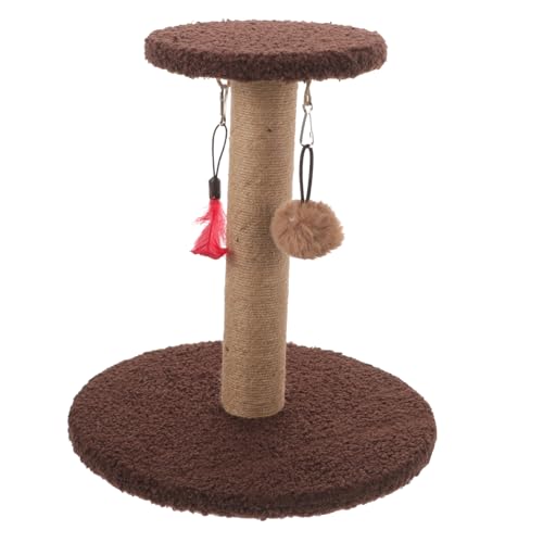 Toddmomy Kratzbaum Für Katzen Katzenkratzbrett Kratzbaum Für Kätzchen Verschleißfester Kratzbaum Vertikaler Kätzchenkratzer Katzennagelfeile Kratzbaum Die Katze Katzenpfotenbrett Flanell von Toddmomy