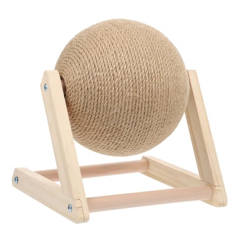 Toddmomy Kratzspielzeug Für Katzen Katzenspielzeug Katze Kauspielzeug Katzenlaufrad Für Hauskatzen Katzen-Spinner- Für Haustiere Katze Behandeln Ball Holz Toddmomy Kratzspielzeug Für Katzen Katzenspielzeug Katze Kauspielzeug Katzenlaufrad Für Hauskatzen Katzen-Spinner- Für Haustiere Katze Behandeln Ball Holz von Toddmomy