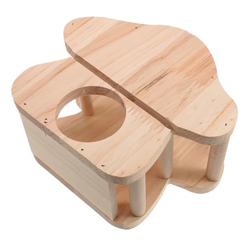 Toddmomy Heu Behälter Für Kaninchen Hasenfutterautomat Aus Holz Praktischer Futterständer Kreativer Futterhalter Sauberes Und Ordentliches Füttern von Toddmomy
