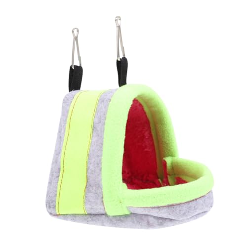 Toddmomy Hamsterhängematte Für Eichhörnchen Und Meerschweinchen Bequemes Hängebett Aus Weichem Material Geeignet Als Warmes Versteck Für Kleintiere Im Käfig von Toddmomy