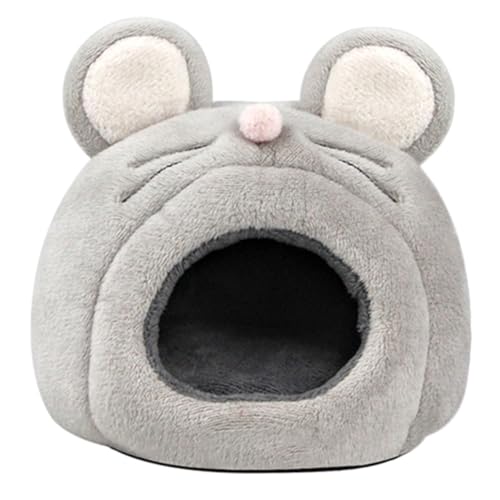 Toddmomy Kuscheliges Hamsterbett aus Warmes Plüsch Nest für Kleine Haustiere Wie Hamster Meerschweinchen und Ratten Waschbar und Stylisches Design für Käfig von Toddmomy