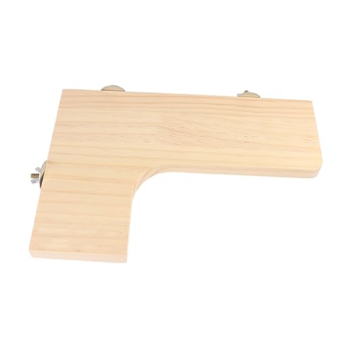 Toddmomy Langlebiges Förmiges Holzspielzeug für Hamster Kleine für Nagerkäfige für Hamster Rennmäuse und Ratten Perfekter Spielplatz für Haustiere von Toddmomy