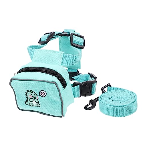 Toddmomy Leinenweste reflektierender Riemen Pflegeleine Hundegeschirr für Rucksack coop Zwinger pet Backpack hundegurt wanderrucksäcke Katzengeschirr Rucksackgeschirr für Kätzchen Polyester von Toddmomy