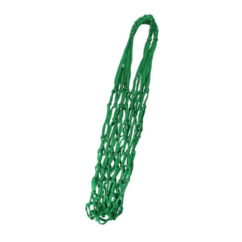Toddmomy Livestock Hanging Feeder Netzbeutel Grün Dickes Nylon futternetz für Langsames Fressen Robustes Geflügelfutterzubehör für Rinder und Pferde Strapazierfähiges Polyestergewebe von Toddmomy