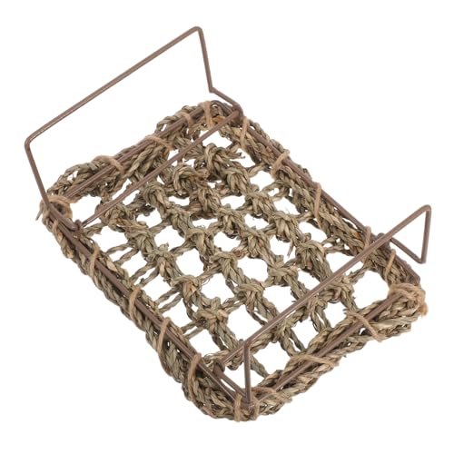 Toddmomy Lizard Lounger Bed rutschfeste Reptilienmatte Atmungsaktiv Natürliche Liegefläche für Bartagamen und Echsen Sichere Bequeme Ruhezone Pflegeleicht von Toddmomy