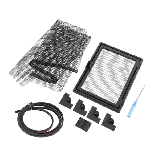 Toddmomy Magnetische Aquarium Abdeckung mit Futterfenster Stabiles Sprungschutznetz für Betta Fisch Vielseitig für Süß und Meerwasserbecken Langlebig und Einfach zu Reinigen von Toddmomy