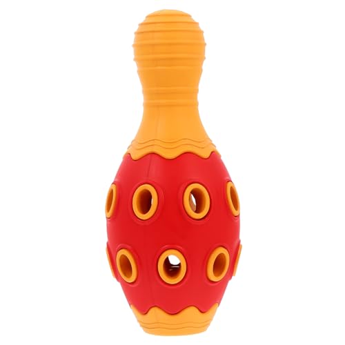 Toddmomy Mahlkugel Interactive Dog Toys interaktives Spielzeug cat Toy Leuchtendes Spielzeug Hund Spielzeuge Haustier Spielzeug quietschendes Spielzeug für Haustiere kauen Snack Gummi von Toddmomy