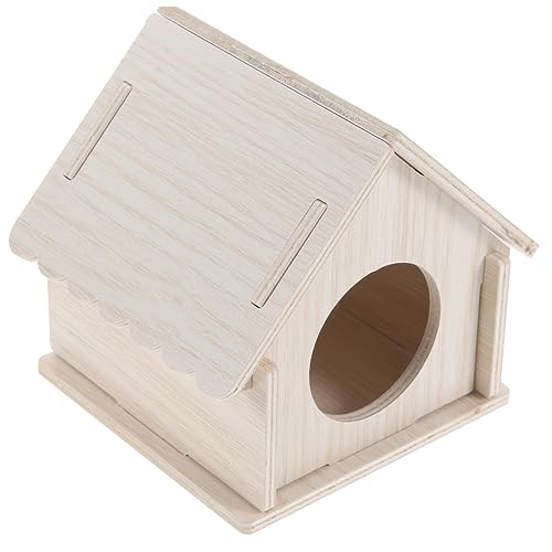 Toddmomy Kuscheliges Versteck Aus Holz Versteck für Meerschweinchen Futtersuche Spielzeug Haustierhütte Toddmomy Kuscheliges Versteck Aus Holz Versteck für Meerschweinchen Futtersuche Spielzeug Haustierhütte von Toddmomy