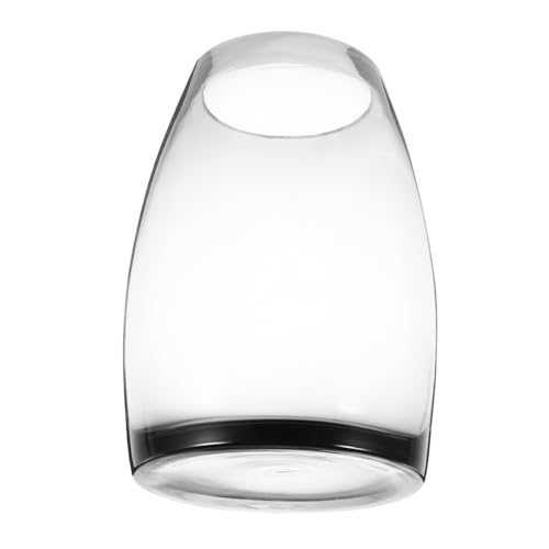 Toddmomy Micro Landscape Glasvase Transparenter Betta Tank Kleine Tischdeko Pflanzen Halter Vielseitig Für Moos Hydroponik Aquarium Wohnzimmer Dekoration von Toddmomy
