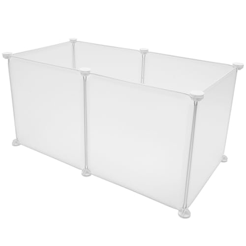 Toddmomy Mini Haustierzaun DIY Freigehege für Kaninchen und Hamster Stabiles Werkzeugloses Aufbauset Leichtes Indoor Auslaufgehege für Kleine und Mittelgroße Tiere Tragbar und Praktisch Toddmomy Mini Haustierzaun DIY Freigehege für Kaninchen und Hamster Stabiles Werkzeugloses Aufbauset Leichtes Indoor Auslaufgehege für Kleine und Mittelgroße Tiere Tragbar und Praktisch von Toddmomy