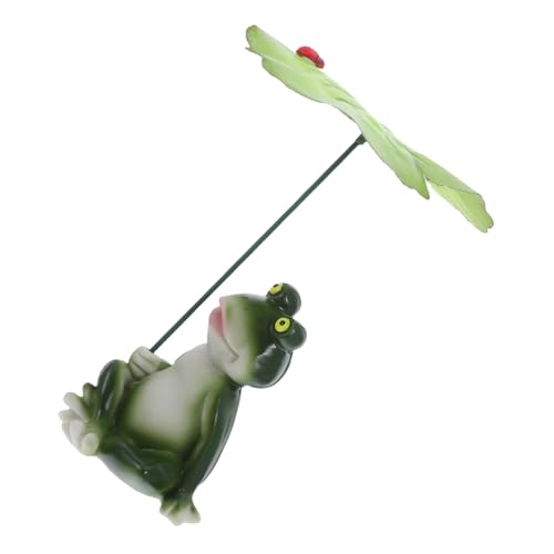 Toddmomy Miniaturfigur Frosch Garten Dekoration Resin Skulptur mit Lotusblatt Kleiner Frosch Ornament für Aquarium Terrarium und Garten Einfache Installation Vielseitig für Wohn Toddmomy Miniaturfigur Frosch Garten Dekoration Resin Skulptur mit Lotusblatt Kleiner Frosch Ornament für Aquarium Terrarium und Garten Einfache Installation Vielseitig für Wohn von Toddmomy