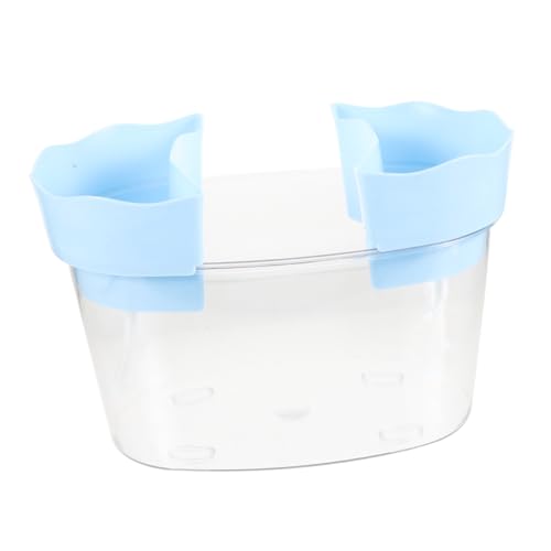 Toddmomy Multifunktions-Aquarium Desktop-Aquarium Haustier Schildkrötenbecken Aquarienfische Schildkrötelebensraum Tischbecken für Goldfische Plastik-Betta-Tank Fischbecken aus Kunststoff von Toddmomy