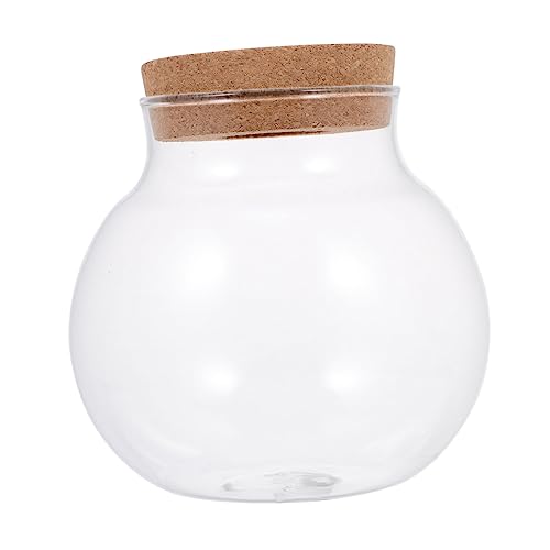 Toddmomy Kleines Moos-Pflanzen-Glas Kreative Mikrolandschaftsflasche Für Aquarien Und Tischdekoration Geeignet Für DIY-projekte Stilvolles Wohnaccessoire von Toddmomy