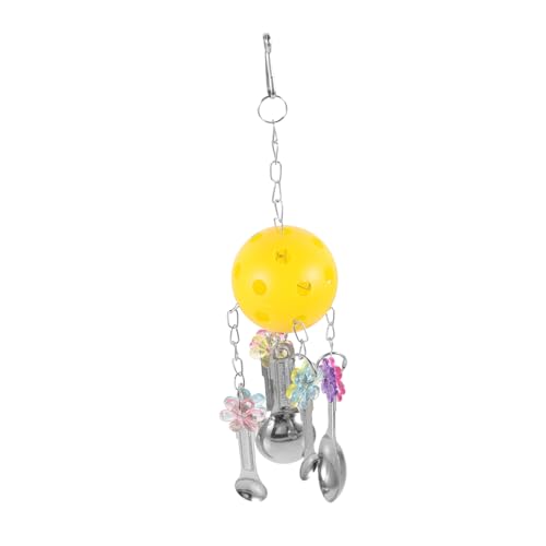 Toddmomy 159g Parrot Chewing Toy Mit Metall-täschchen Multifunktionales Kauspielzeug Für Vögel Hängespielzeug Für Papageien Und Sittiche Attraktives Vogelspielzeug Aktivität Und Toddmomy 159g Parrot Chewing Toy Mit Metall-täschchen Multifunktionales Kauspielzeug Für Vögel Hängespielzeug Für Papageien Und Sittiche Attraktives Vogelspielzeug Aktivität Und von Toddmomy