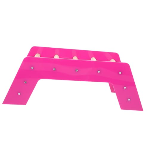 Toddmomy Papageien -Foliespielzeug Vogel Papageien Sitzstange für Vögel Leiter für Sittiche Papageienleiter Vogelleiter Kletterleiter für Haustiere Papageienspielzeug Holzstock Violett Toddmomy Papageien -Foliespielzeug Vogel Papageien Sitzstange für Vögel Leiter für Sittiche Papageienleiter Vogelleiter Kletterleiter für Haustiere Papageienspielzeug Holzstock Violett von Toddmomy